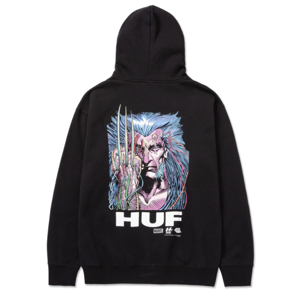 Худи HUF X Marvel Weapon X black