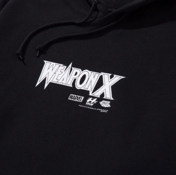 Худи HUF X Marvel Weapon X black