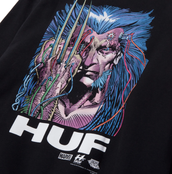 Худи HUF X Marvel Weapon X black
