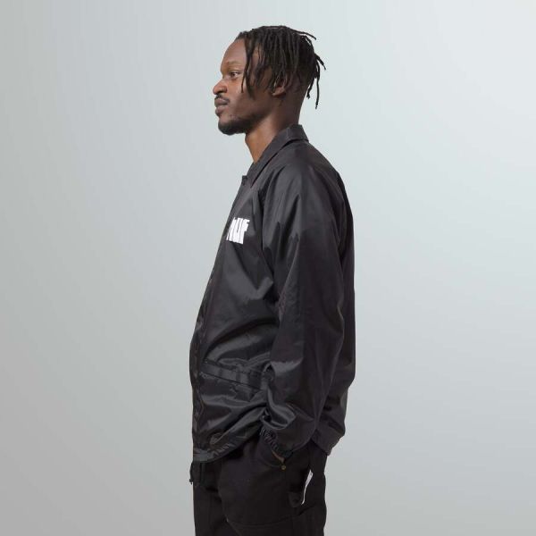 Куртка HUF HO21 Hydrate zip coaches jacket black