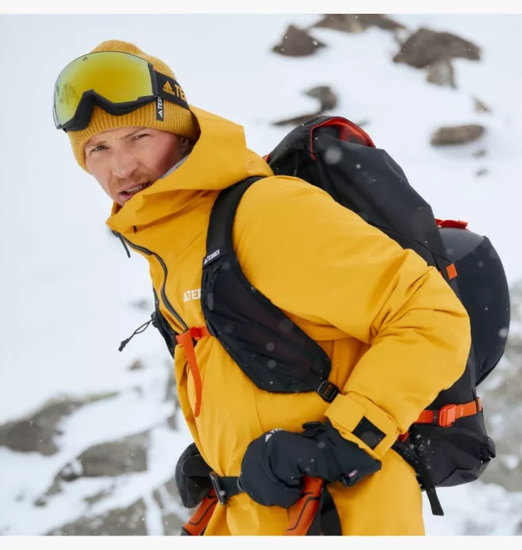 Куртка Adidas Terrex Techrock 3L GORE-TEX yellow IB1069 Куртка Adidas Terrex Techrock 3L GORE-TEX yellow IB1069