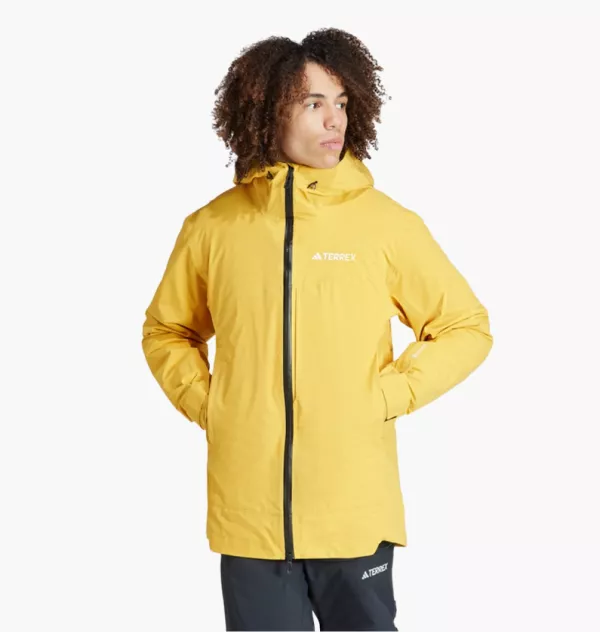 Куртка Adidas Terrex Techrock 3L GORE-TEX yellow IB1069 Куртка Adidas Terrex Techrock 3L GORE-TEX yellow IB1069