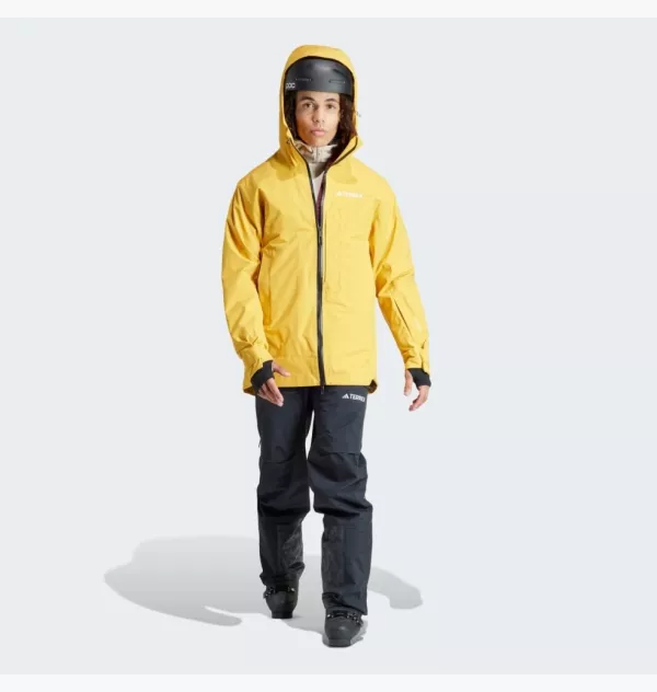 Куртка Adidas Terrex Techrock 3L GORE-TEX yellow IB1069 Куртка Adidas Terrex Techrock 3L GORE-TEX yellow IB1069