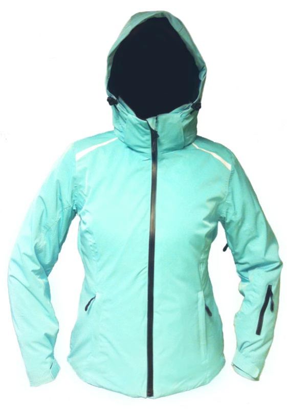 Женская куртка Volkl Black Gold jacket turqoise