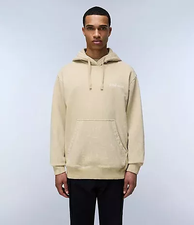 Худи Napapijri B-Argient beige silver Худи Napapijri B-Argient beige silver