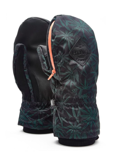 Howl Indy black mittens