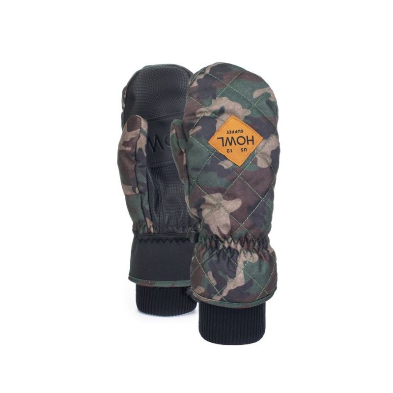 Сноубордические варежки Howl Jed 3 Mitt camo Сноубордические варежки Howl Jed 3 Mitt camo