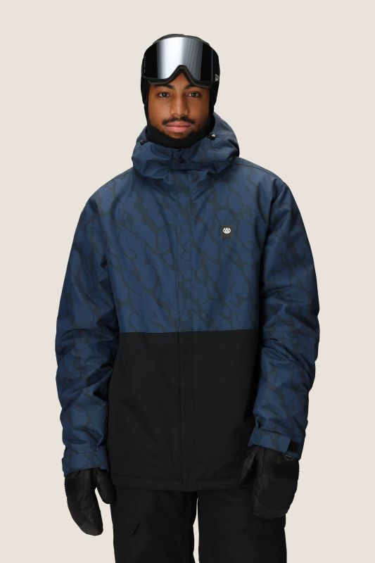 Сноубордична куртка 686 Foundation Insulated navy colorblock