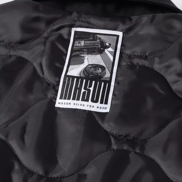Куртка HUF HO24 Mason Reversible jacket black Куртка HUF HO24 Mason Reversible jacket black