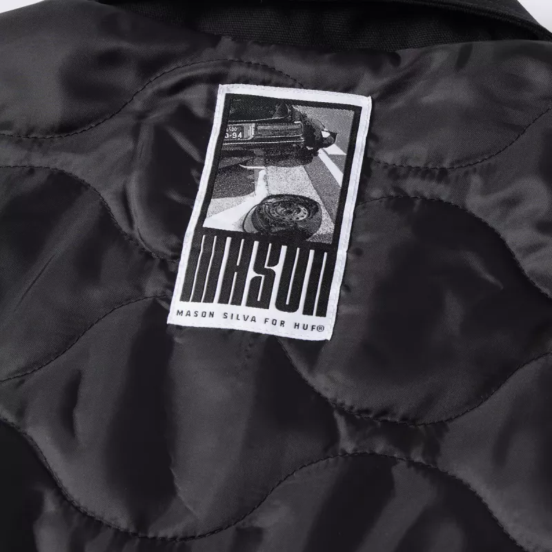 Куртка HUF HO24 Mason Reversible jacket black Куртка HUF HO24 Mason Reversible jacket black