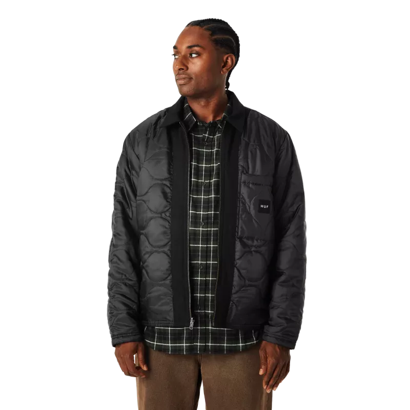 Куртка HUF HO24 Mason Reversible jacket black Куртка HUF HO24 Mason Reversible jacket black