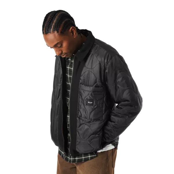 Куртка HUF HO24 Mason Reversible jacket black Куртка HUF HO24 Mason Reversible jacket black