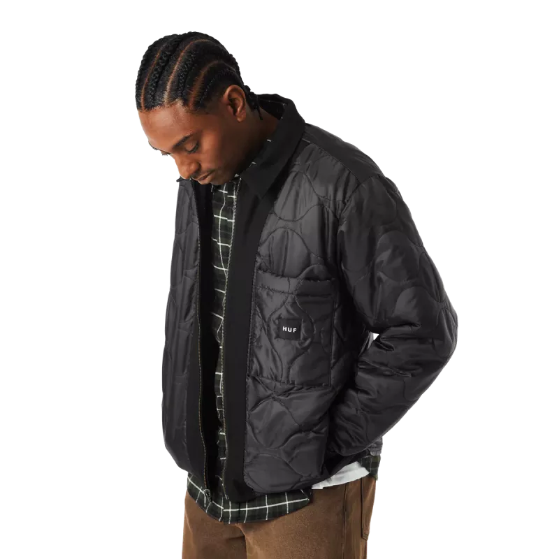 Куртка HUF HO24 Mason Reversible jacket black Куртка HUF HO24 Mason Reversible jacket black