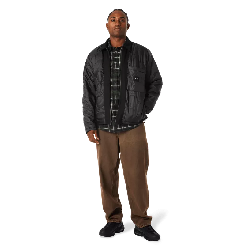 Куртка HUF HO24 Mason Reversible jacket black Куртка HUF HO24 Mason Reversible jacket black