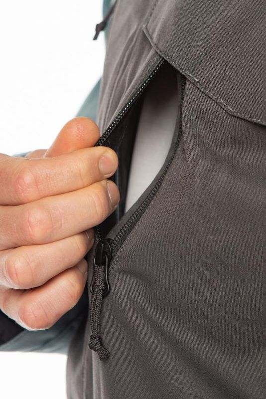 Snowboard jacket 686 Geo Insulated goblin blue Clrblk