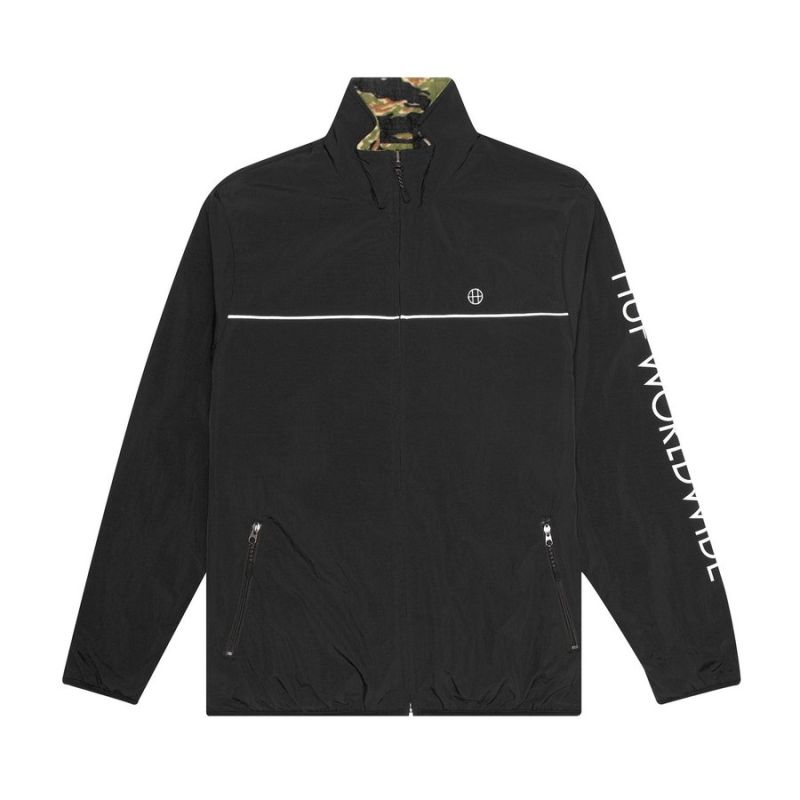 Reversible polar fleece jacket HUF HO19 Milton tiger camo Reversible polar fleece jacket HUF HO19 Milton tiger camo