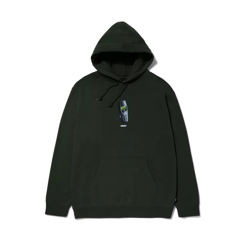 HUF HO24 Missed Call hoodie hunter green