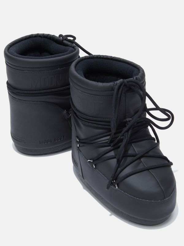 Низкие мунбуты Tecnica Moon Boot Icon low rubber black