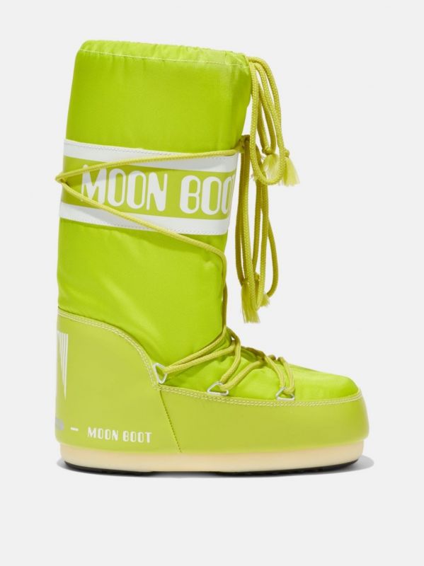 Tecnica Moon Boot Nylon junior lime Tecnica Moon Boot Nylon junior lime