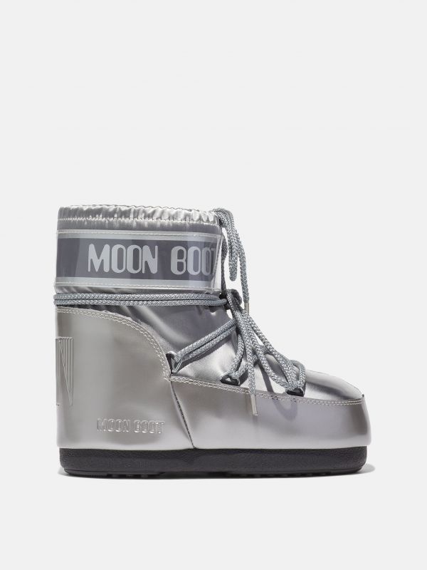 Low moonboot Tecnica Moon Boot Icon low glance silver