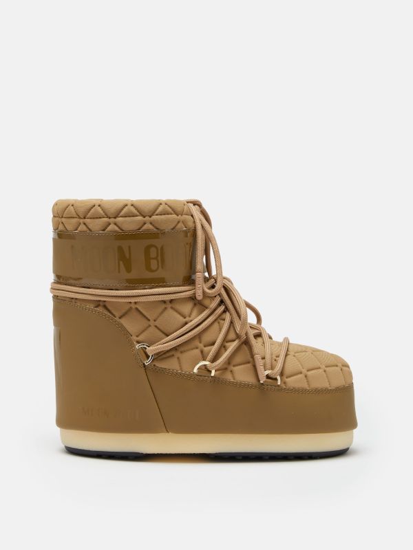 Tecnica Moon Boot Icon low quilt camel