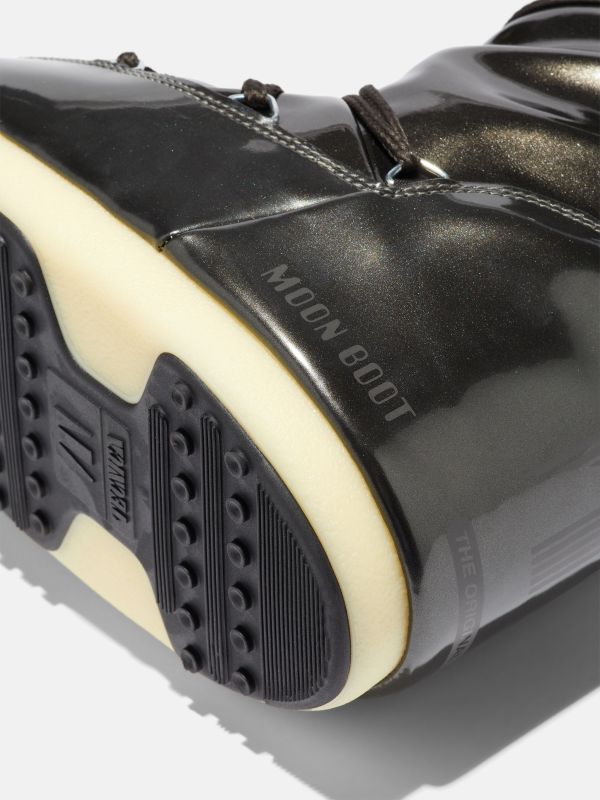 Детские мунбуты Tecnica Moon Boot Vinil Met black junior