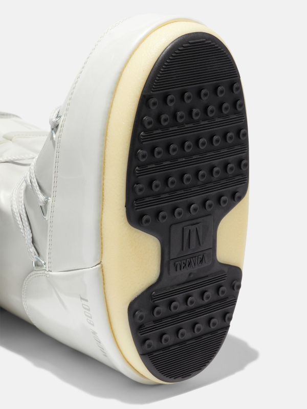 Детские мунбуты Tecnica Moon Boot Vinil Met white junior