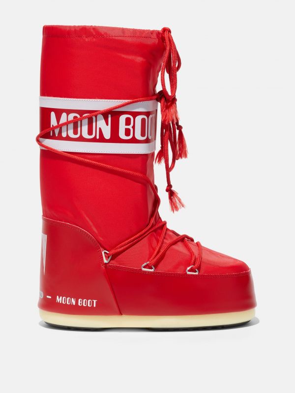 Tecnica Moon Boot Nylon junior red Tecnica Moon Boot Nylon junior red