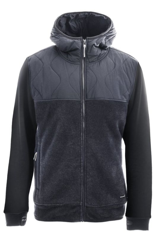 Fleece jacket Holden Men's Sherpa Hybrid Zip Up black Fleece jacket Holden Men's Sherpa Hybrid Zip Up black