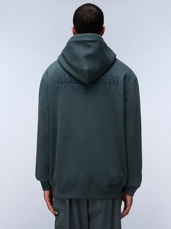 Худи Napapijri Albula orange green urban