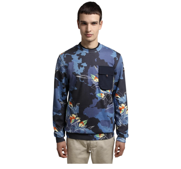 Свитшот Napapijri Amoul blue aol Свитшот Napapijri Amoul blue aol