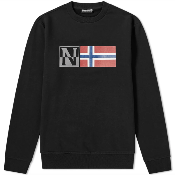 Свитшот Napapijri Benoos black Свитшот Napapijri Benoos black