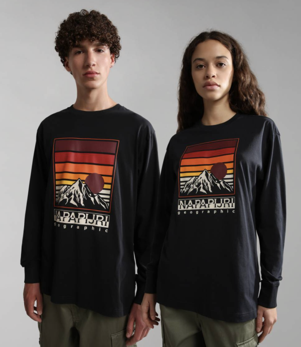 Лонгслив Napapijri Freestyle ls black Лонгслив Napapijri Freestyle ls black