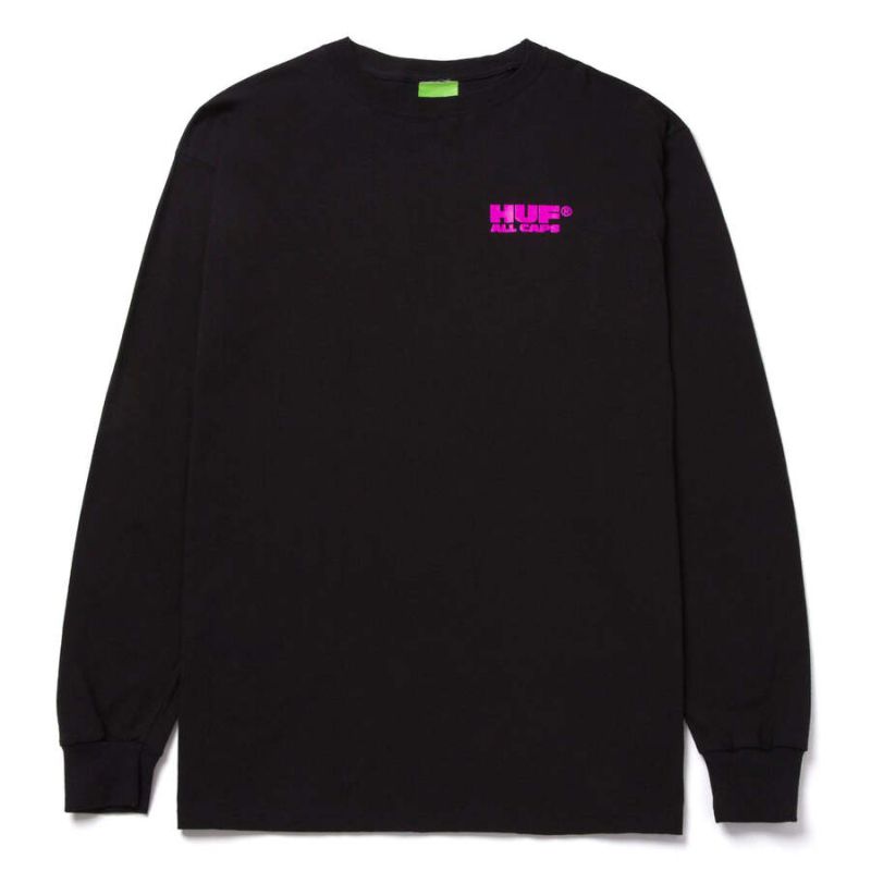 Longsleeve HUF HO22 No cap ls black