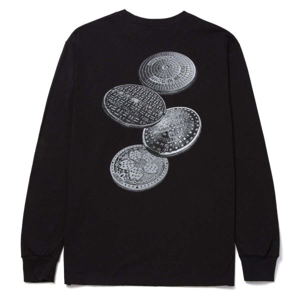 Longsleeve HUF HO22 No cap ls black