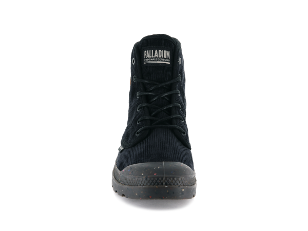 Ботинки Palladium Pampa hi cord black/black