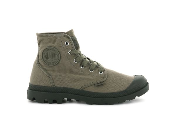 Ботинки Palladium Pampa hi dusky green