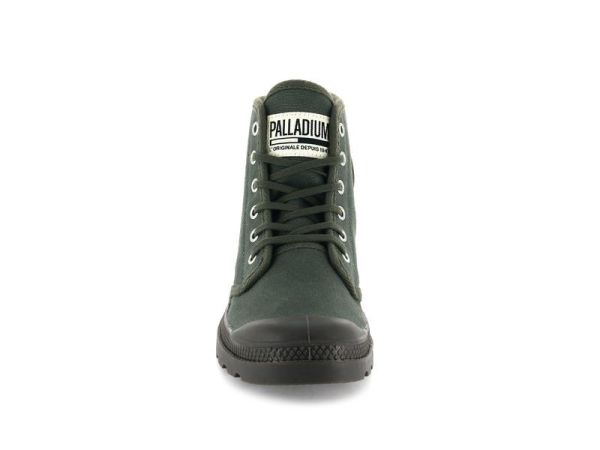 Ботинки Palladium Pampa hi originale olive night/black