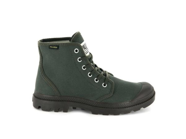 Ботинки Palladium Pampa hi originale olive night/black