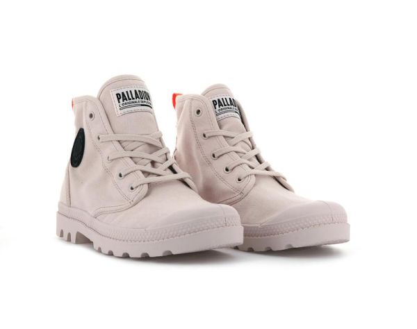 Ботинки Palladium Pampa hi twill peach blush