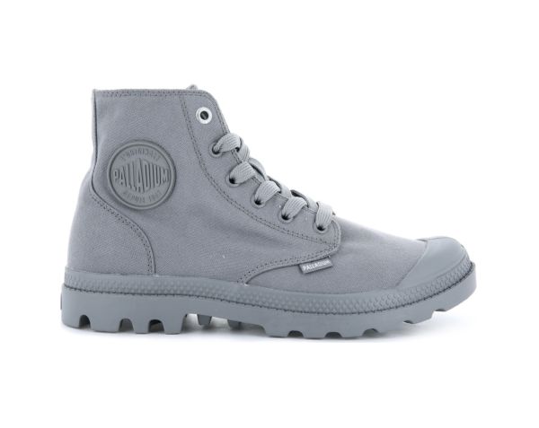 Ботинки Palladium Pampa hi  grey flannel
