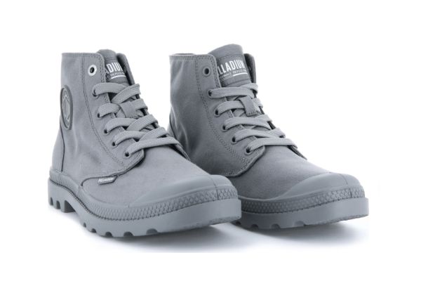 Ботинки Palladium Pampa hi  grey flannel