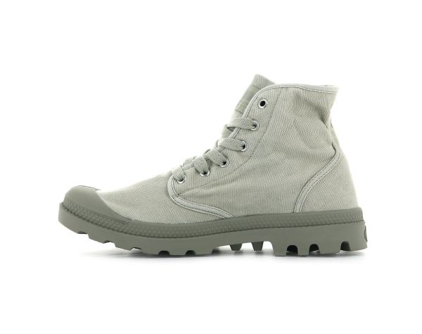 Ботинки Palladium Pampa hi eucalyptus aluminium
