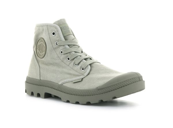 Ботинки Palladium Pampa hi eucalyptus aluminium