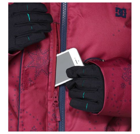 Snowboard woman's jacket DC Data anemone