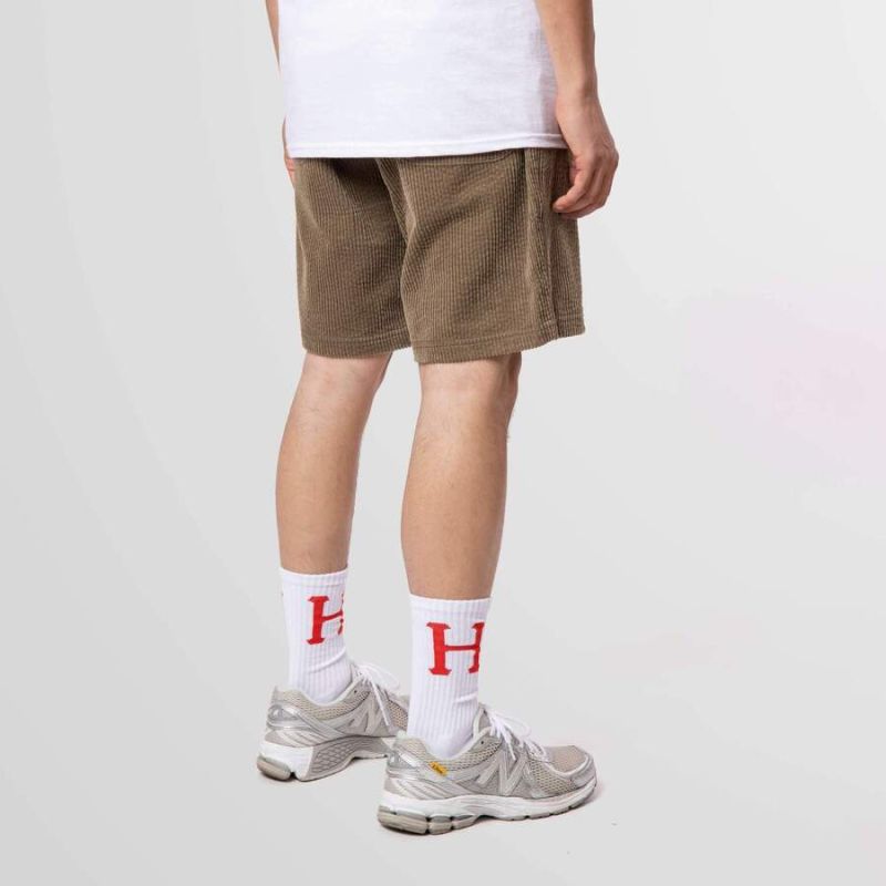 HUF SP21 Pennybridge corduroy short sage