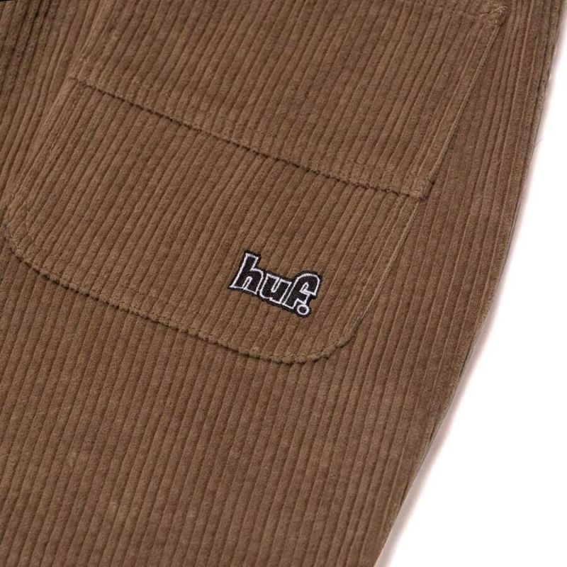 HUF SP21 Pennybridge corduroy short sage