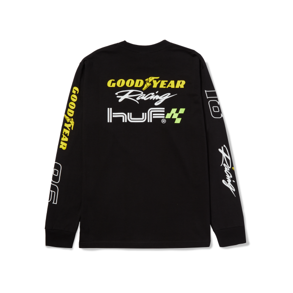 Longsleeve HUF SP23 Goodyear Performance black