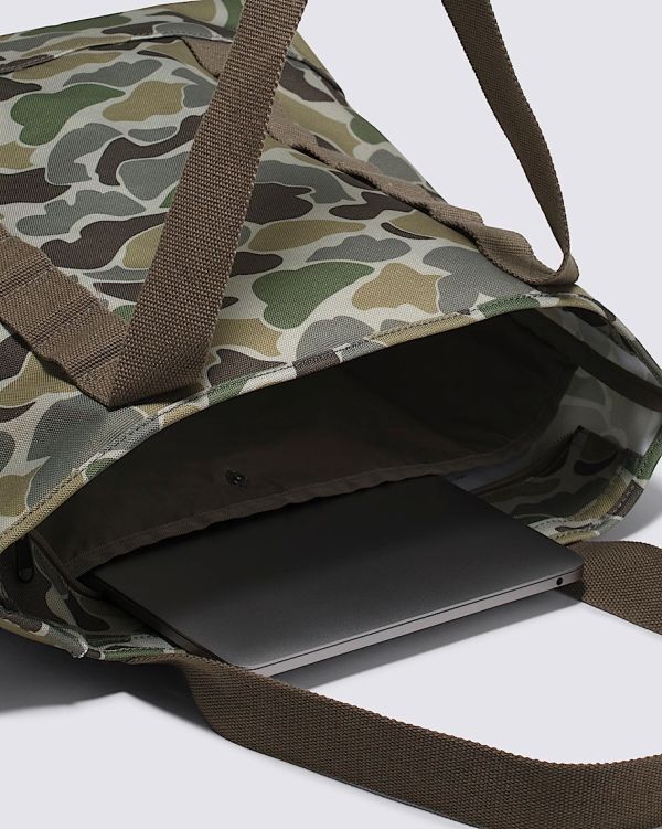 Сумка шоппер Vans Pergs DX Tote VN000HRM burgee Cord turkish coffee