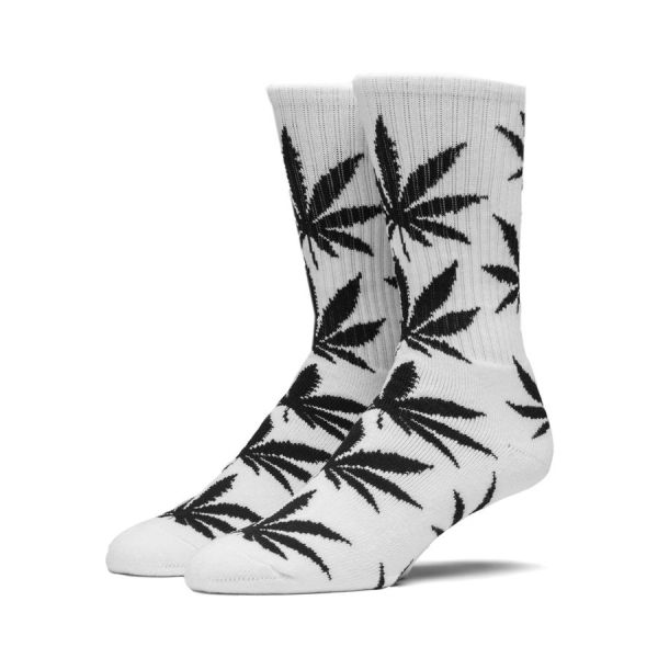 Носки HUF FA18 Plantlife socks white black Носки HUF FA18 Plantlife socks white black